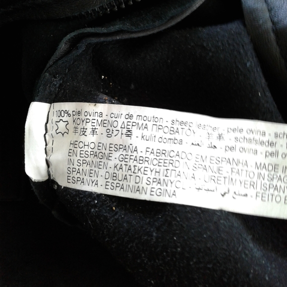 NEW Zara Man sheep leather Adjustable Waist Belt shoulder Croissant Bag Fanny - Picture 9 of 9